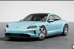 Porsche Taycan Color Frozenblue Metallic Porsche Taycan Color Frozenblue Metallic